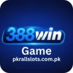 388Win Game logo in blue glowing design on a dark background with bold 388Win text and Game written below.
