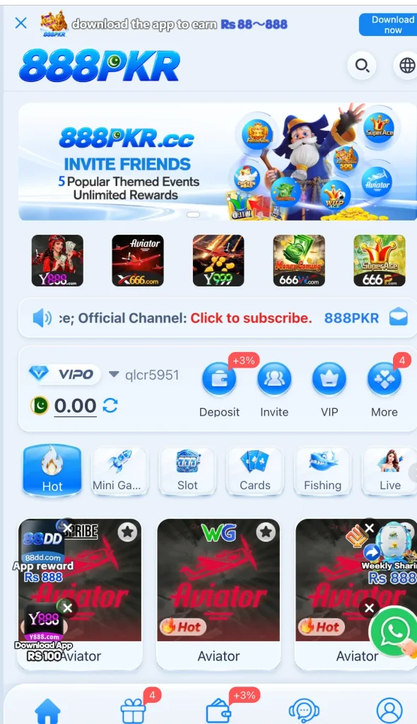 888PKR